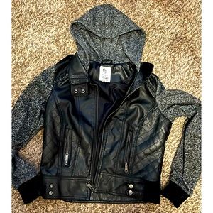 Juniors FAux Leather jacket